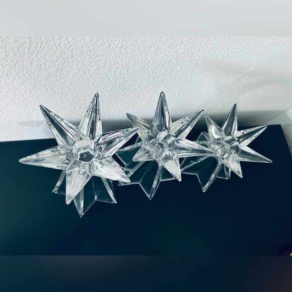 3 Set of Nachtmann Fine Crystal Galaxy Candleholders and Vases | Germany | - Picture 4 of 5